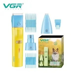 Masina de tuns cu acumulator 3 în 1 VGR V-219 pentru animale de companie