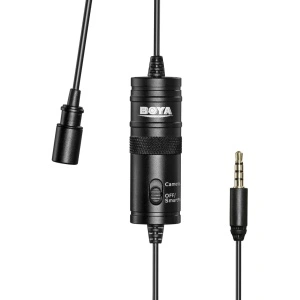 Microfon lavaliera omnidirectional pentru camere foto si Smartphone Boya BY-M1 - Img 5