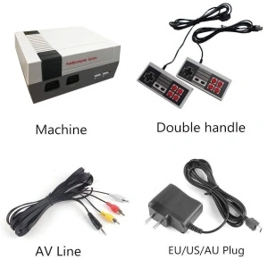 Mini Consola Retro pentru jocuri pe televizor cu 620 jocuri si 2 Joystick incluse - Img 4