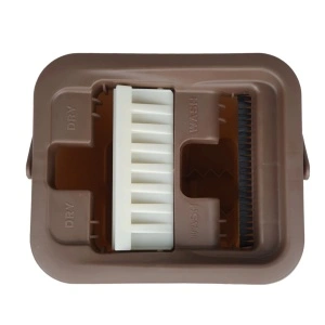 Mop profesional cu doua cuve de spalare si uscare + 2 rezerve cadou - Img 6