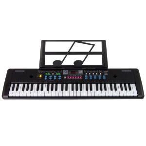 Orga electronica 61 de clape MQ-6112 cu 10 ritmuri, 16 tonuri si 6 melodii demonstrative - Img 1