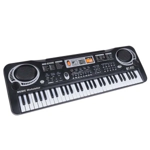 Orga electronica pentru copii cu 61 de clape MQ-6106 si microfon inclus