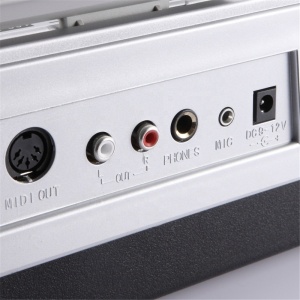Orga muzicala electronica cu 61 de clape XY-329, ecran LCD cu intrare USB si iesire MIDI - Img 4