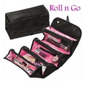 Organizator pentru cosmetice make-up si accesorii Roll-N-Go - Img 3