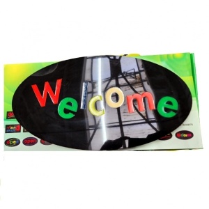 Panou reclama luminoasa LED Color pentru interior cu mesaj Welcome - Img 2