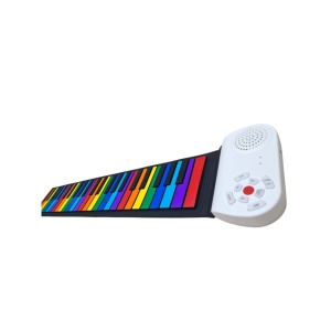 Pian flexibil cu 49 clape tip Roll-Up si claviatura pliabila din silicon - Img 6