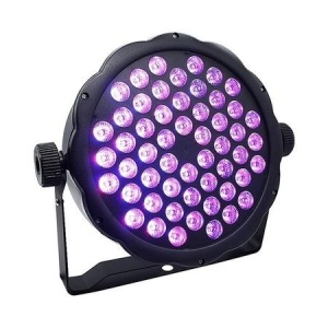 Proiector joc de lumini PAR 54 leduri RGB cu 8 jocuri de lumini Slim Disco - Img 2