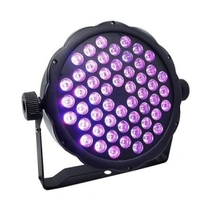Proiector joc de lumini PAR 54 leduri RGB cu 8 jocuri de lumini Slim Disco - Img 2