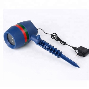 Proiector laser Star Shower Motion cu lumini efect 3D holografic interior-exterior - Img 3