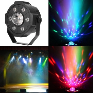 Proiector LED Par Light 6 x LED cu glob RGB,stick USB si Bluetooth - Img 5