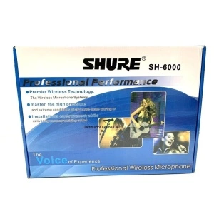Set 2 microfoane profesionale wireless Shure SH-6000 - Img 4