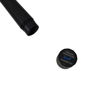 Set 2 microfoane wireless WVNGR NC-210, cu receptor si VHF Dual-Channel - Img 3