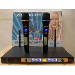 Set doua microfoane Sennheiser PGX-868 wireless profesionale UHF - Img 3