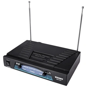 Set microfoane wireless profesionale 30M distanta utilizare, Weisre WM-03V - Img 3