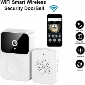 Sonerie fara fir cu camera inteligenta vizibilitate nocturna și Wifi - Img 5