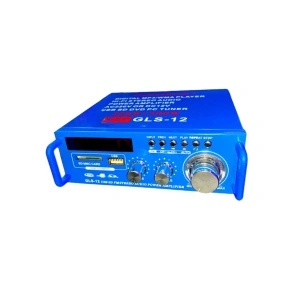 Statie audio GLS cu amplificare 2 x 45 W si functie Karaoke prin Bluetooth