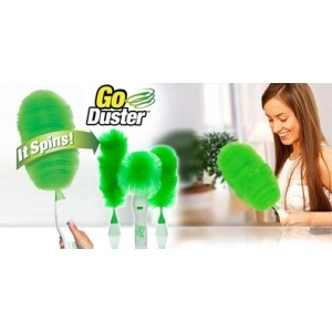 Stergator de praf rotativ cu pamatuf curatare praf electric Go Duster - Img 2
