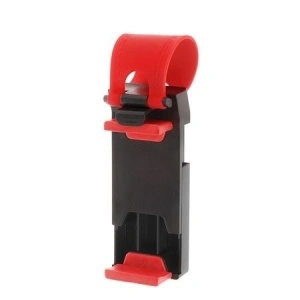 Suport auto universal telefon din silicon prindere pe volan - Img 1