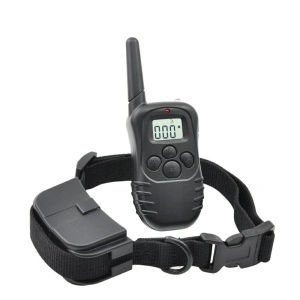 Zgarda electrica pentru dresaj caini,cu vibratii si sunet reglabil,Petrainer 998D - Img 3