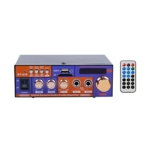 Amplificator audio cu Bluetooth pentru Karaoke BT-618 citire USB si MicroSD - Img 4