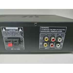 Amplificator digital tip statie AV-306, 2x50 W cu Bluetooth si telecomanda - Img 5