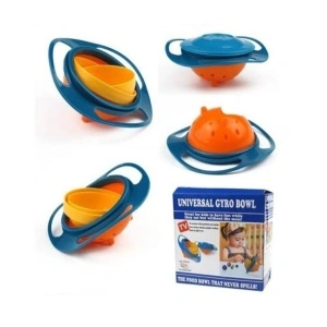 Bol rotativ 360° Gyro Bowl, cu protectie anti-varsare pentru copii si bebelusi - Img 2