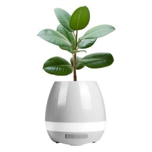 Boxa bluetooth tip ghiveci cu note muzicale, Smart Flowerpot - Img 3