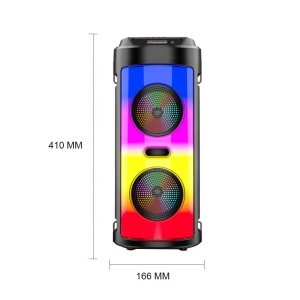 Boxa cu Bluetooth portabila ZQS4248 si microfon pe fir,putere 8 W x 2 - Img 3