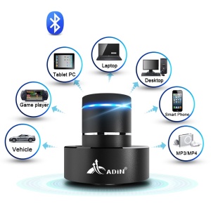 Boxa portabila cu amplificare prin vibratii si Bluetooth,ADIN S8BT - Img 2