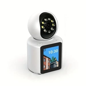 Camera monitor supraveghere video si audio prin Wi-fi cu apel video - Img 1