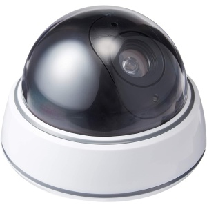 Camera supraveghere falsa de tip Dome, pentru interior cu Led rosu intermitent - Img 1