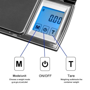 Cantar digital pentru bijuterii capacitate 200 g cu touchscreen si afisaj LCD - Img 2