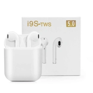 Casti Bluetooth cu acumulator i9S TWS, handsfree si stand de incarcare - Img 4
