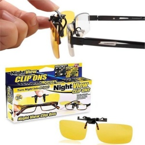 Clipsuri pentru ochelari Night View Clip On de condus noaptea - Img 4