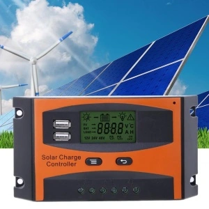 Controller panou solar de incarcare 30A, PWM 12 V / 24 V pentru panou fotovoltaic - Img 4