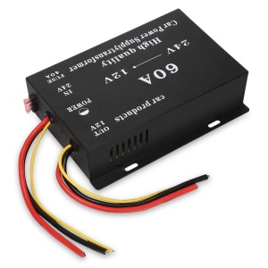 Convertor tensiune transformator auto 24V→12V putere 60A - Img 3