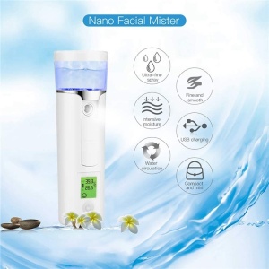 Dispozitiv umidificator ten pulverizare prin abur 40ML cu display LCD - Img 6