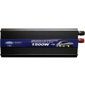 Invertor tensiune auto 1500W de la 12V ~ 220V ONS, cu priza si USB - Img 2