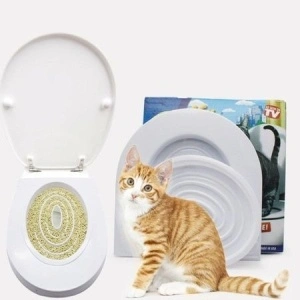 Kit pentru igiena si educarea pisicilor la toaleta Citi Kitty - Img 2