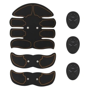 Kit Smart Fitness EMS electrostimulare corporala cu 8 paduri Unisex