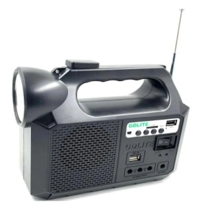 Kit solar portabil GDLITE GD8017 Music cu Bluetooth pentru Camping