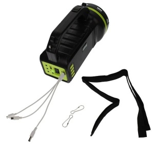 Lanterna dubla cu LED 10W reincarcabila CL-707, Boxa wireless, Bluetooth, Radio - Img 5
