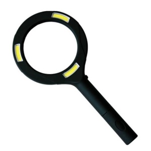 Lupa de mana cu iluminare si zoom, 3 W, 3 x LED - Img 1
