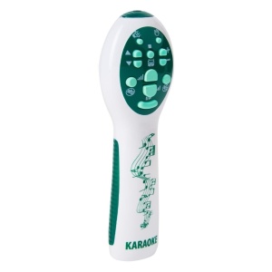 Microfon Karaoke cu 10 negative si 10 cantece limba romana - Img 1