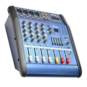 Mixer audio cu amplificare WG-4DUSB-BT, cu Bluetooth, 200 Watt x 2 si 4 canale