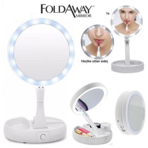 Oglinda cu iluminare si factor de marire My FoldAway Mirror - Img 4