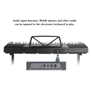 Orga electronica MK-2108 cu 61 de clape luminoase si citire Mp3 Player port USB - Img 5