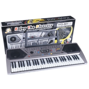 Orga electronica MQ-001UF cu 61 clape, USB, MP3, Radio Fm si microfon inclus - Img 1