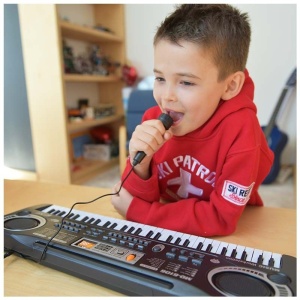 Orga electronica pentru copii cu 61 de clape MQ-6106 si microfon inclus - Img 2