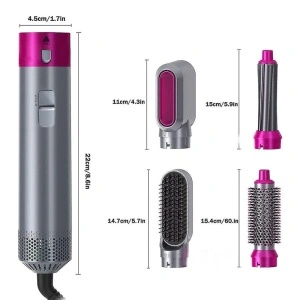 Perie de Par 5 in 1 multifunctionala Hot Air Styler - Img 3